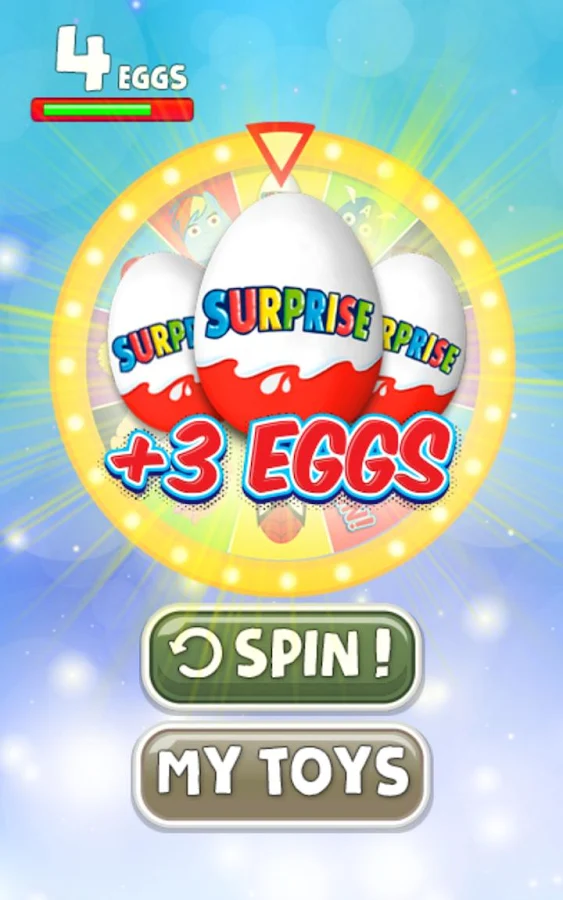   Wheel Of Surprise Eggs- 스크린샷 