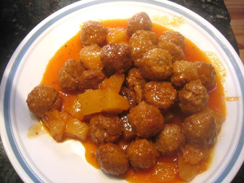 Crock Pot Sweet & Sour Meatballs