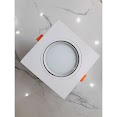 Đèn Âm Trần Mặt Đơn Vuông Cob Spotlight Mặt Kính - Mặt Mờ 5W 10W