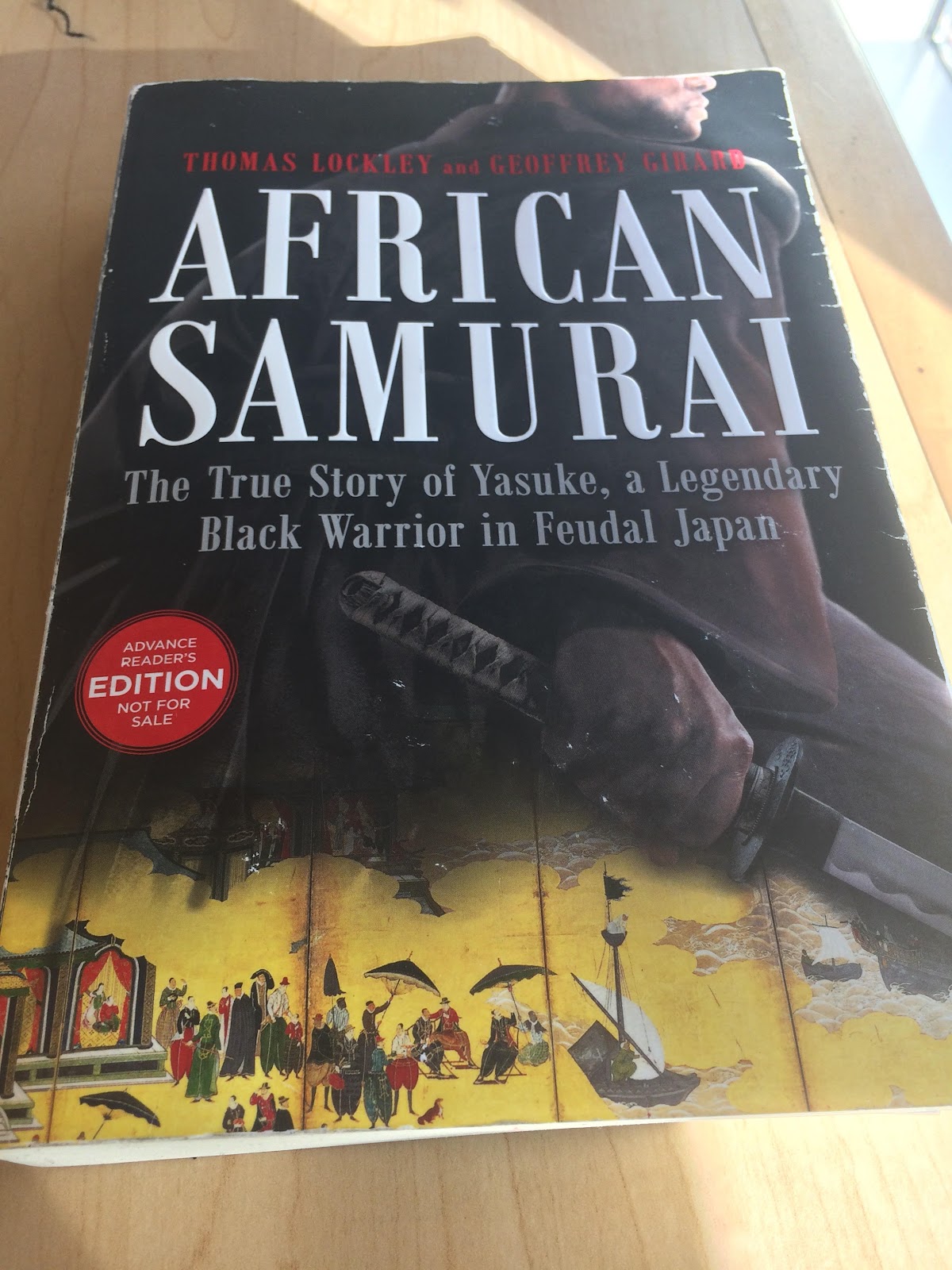 Advanced Edition of African Samurai Book by Thomas Lockley and Geoffrey Girard