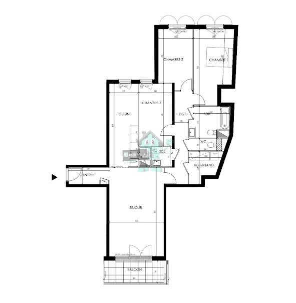 Vente appartement 4 pièces 103.45 m² à Maisons-Laffitte (78600), 867 300 €