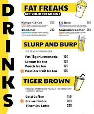 Fat Tiger menu 1