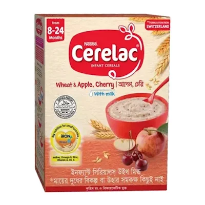 Cerelac Wheat Apple Cherry 300 Gm