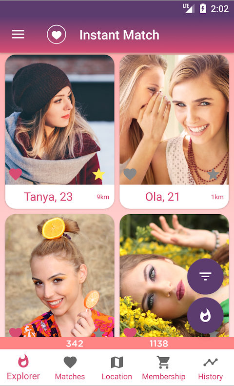 Instant Match For Tinderのおすすめ画像1