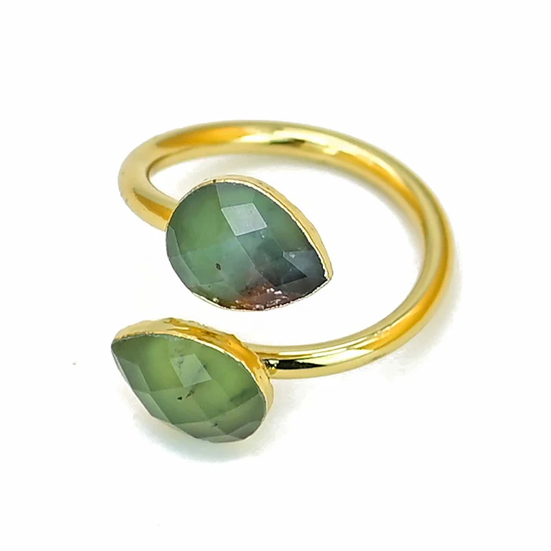 Australische jade ring, persoonlijkheid en stijlvol verstelbaar. Een uniek sieraad voor elke gelegenheid.