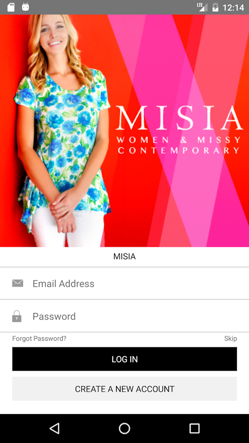 Android application Misia Wholesale screenshort