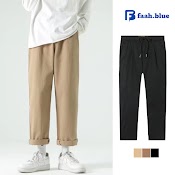 Quần Kaki Nam Dáng Quần Baggy Lưng Chun Madela Ống Suông, Baggy Kaki Nam Nữ Dáng Suông Phong Cách Hàn Quốc - Qbgc