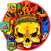 Graffiti, Cool,  Skull Themes  Live Wallpapers