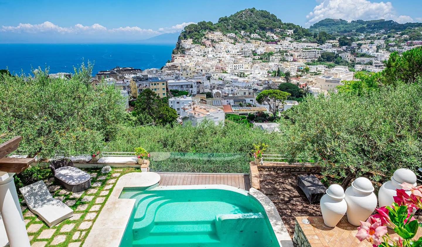 Villa avec piscine et jardin Capri