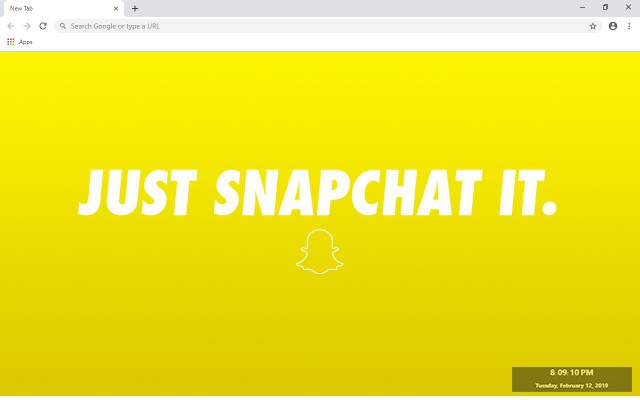 Snapchat New Tab & Wallpapers Collection