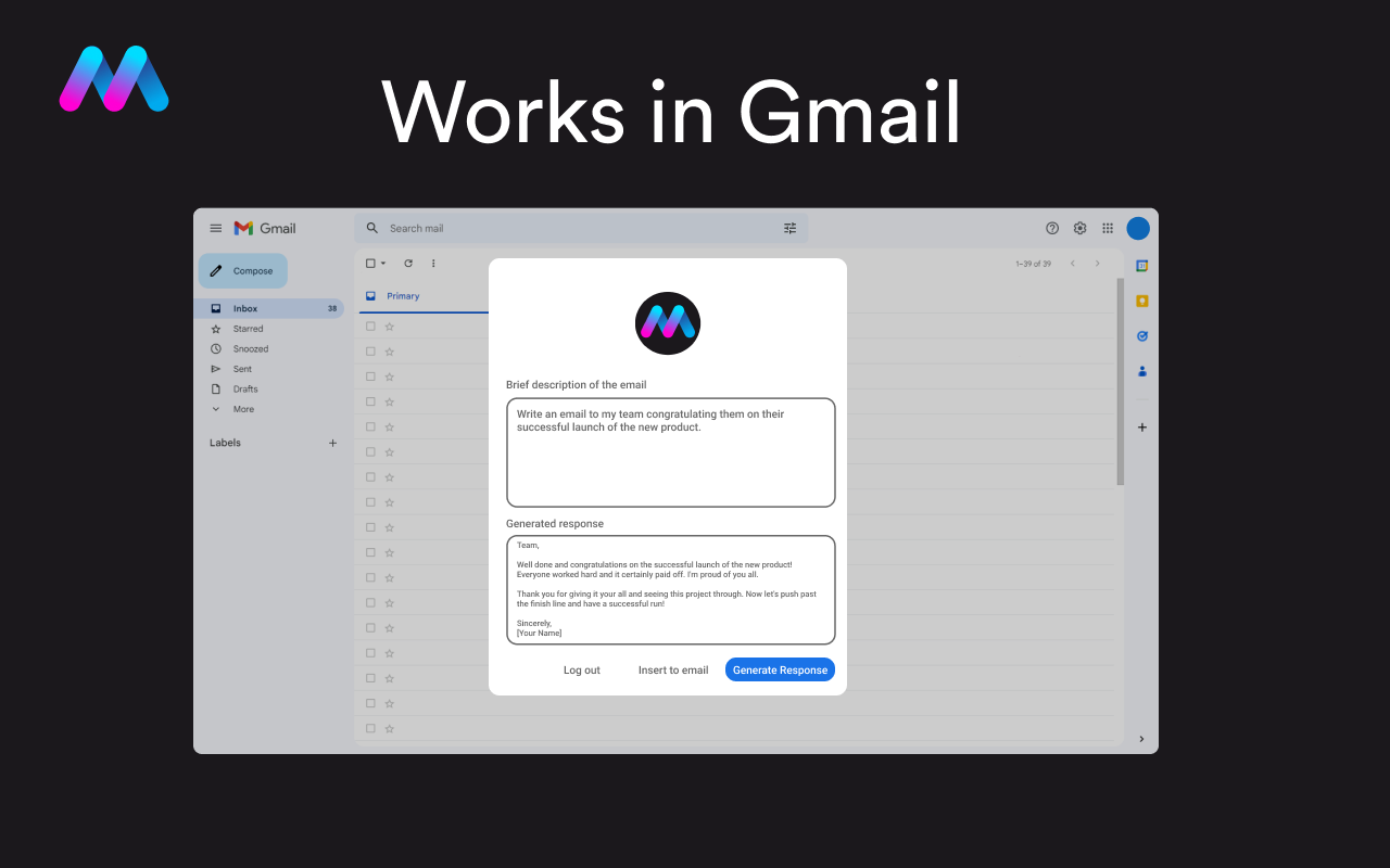 ChatGPT Mailyr: Write Emails with AI Preview image 0