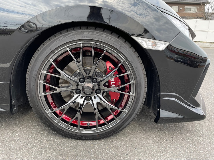 シビックのBLITZ DAMPER ZZ-R・Weds Sport・fk7に関するカスタム事例の投稿画像3枚目