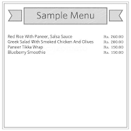 Salad Station menu 1