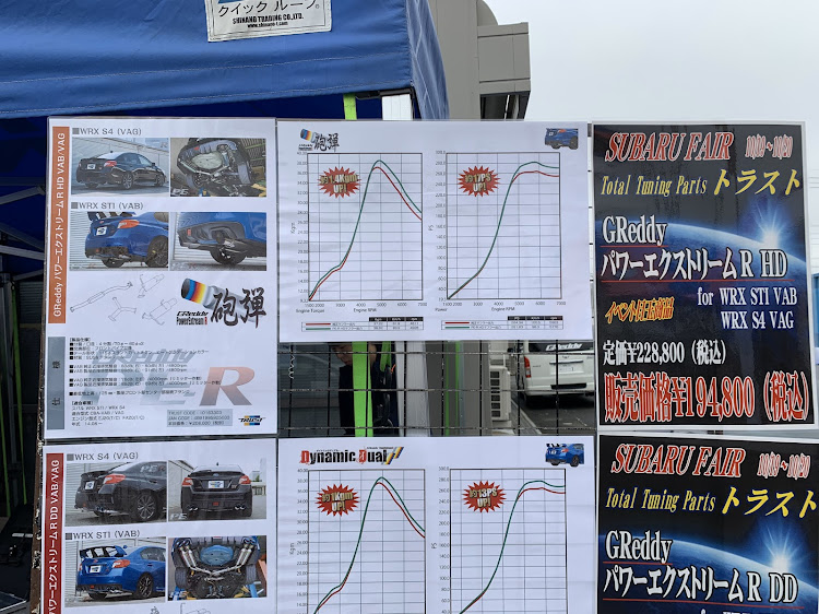 WRX S4のtrust・SAB千葉長沼・スバルフェア・マフラー音・VABに関するカスタム事例の投稿画像8枚目