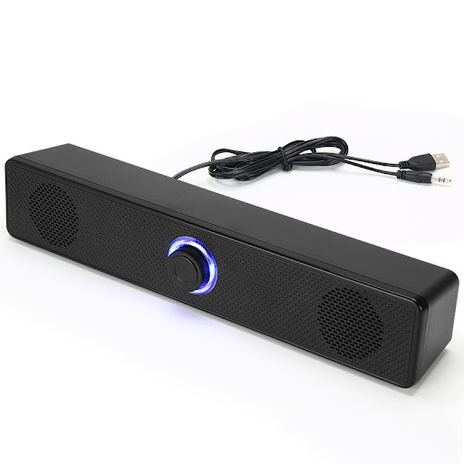 Title 10, Strip Loudspeaker for Home Desktop Computer, Wi...
