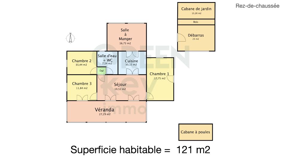 Vente maison 5 pièces 121 m² à Triguères (45220), 133 000 €