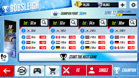  Sleigh Champion : Winter sports- screenshot thumbnail 