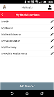 RCSI MyHealth Screenshot