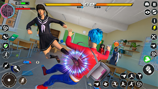 Screenshot Anime School : Karate Fighting