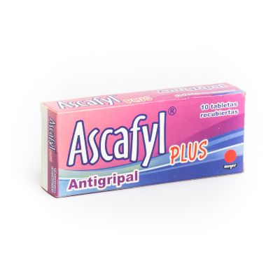 Acetaminofen + Cafeina + Clorfeniramina Ascafyl Plus x 10 Tabletas Meyer
