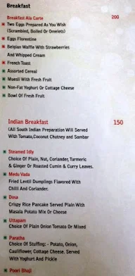 Cilantro menu 1