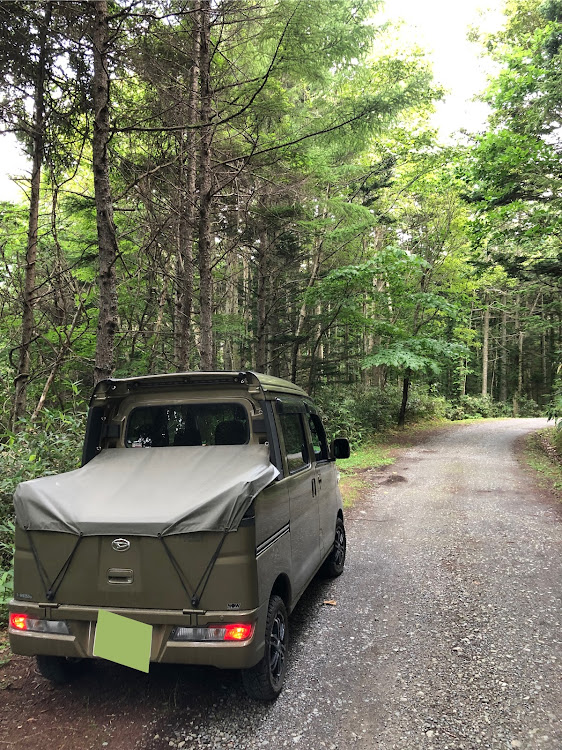 ハイゼットデッキバンのクスコLSD・オープンカントリーRT・エスペリアスーパーアップサス・お盆休み・落葉きのこに関するカスタム事例の投稿画像1枚目