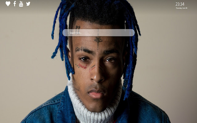 xxxTentacion Wallpaper for New Tab