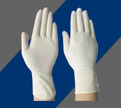 Latex Examination Gloves Small 1s