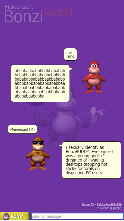 BonziWORLD - BonziBUDDY Chat