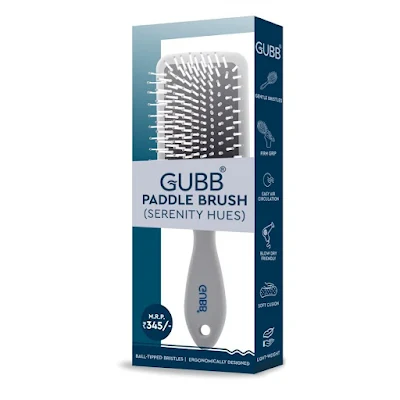 GUBB Paddle Hair Brush (serenity) GB-LH-004 1s