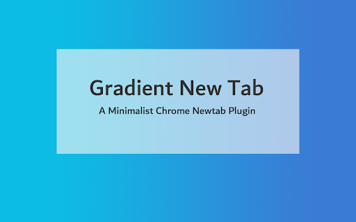 Gradient New Tab