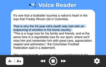 Text to Speech: Voice Reader TTS Preview image 0