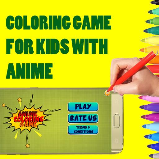 Anime Coloring Game