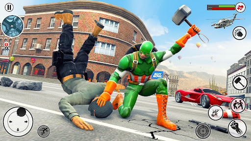 Screenshot Rope Captain Superhero Fight