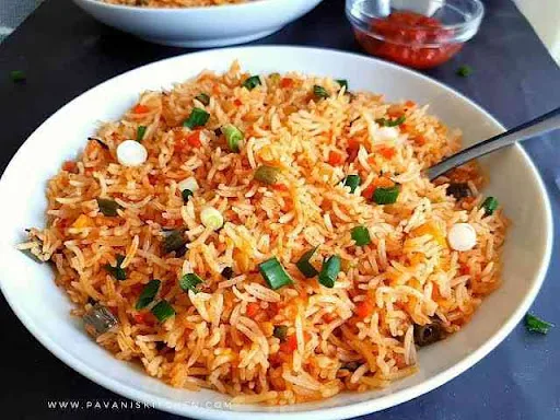 Schezwan Egg Fried Rice