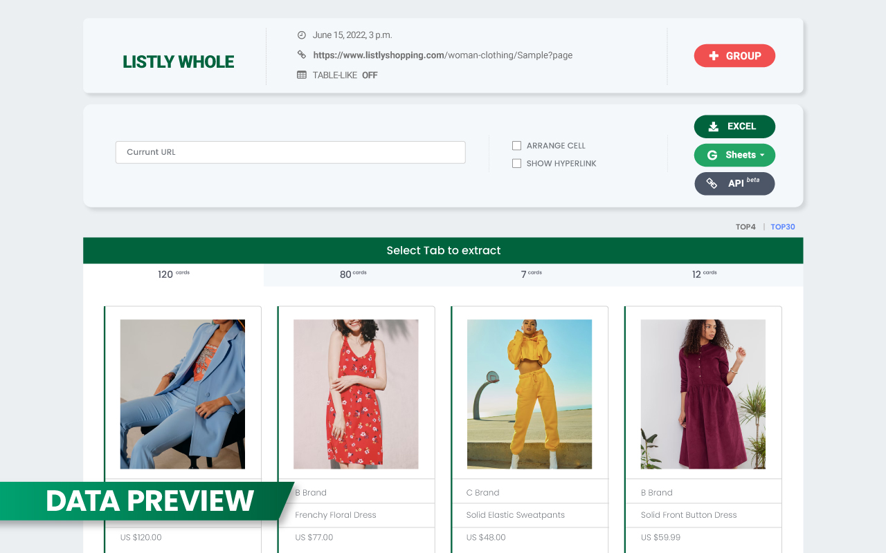 Listly - Free Data Scraper, Extractor Preview image 5