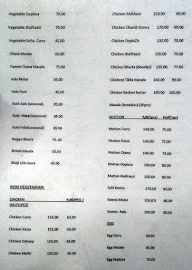 Hindmahal menu 2