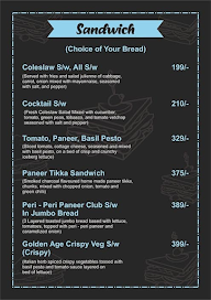 The Golden Age Cafe menu 7