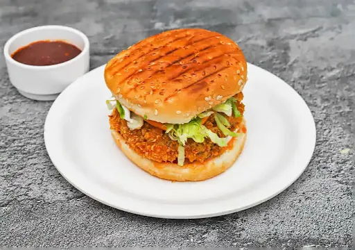Grilled Chicken Crunchy Fiber Burger