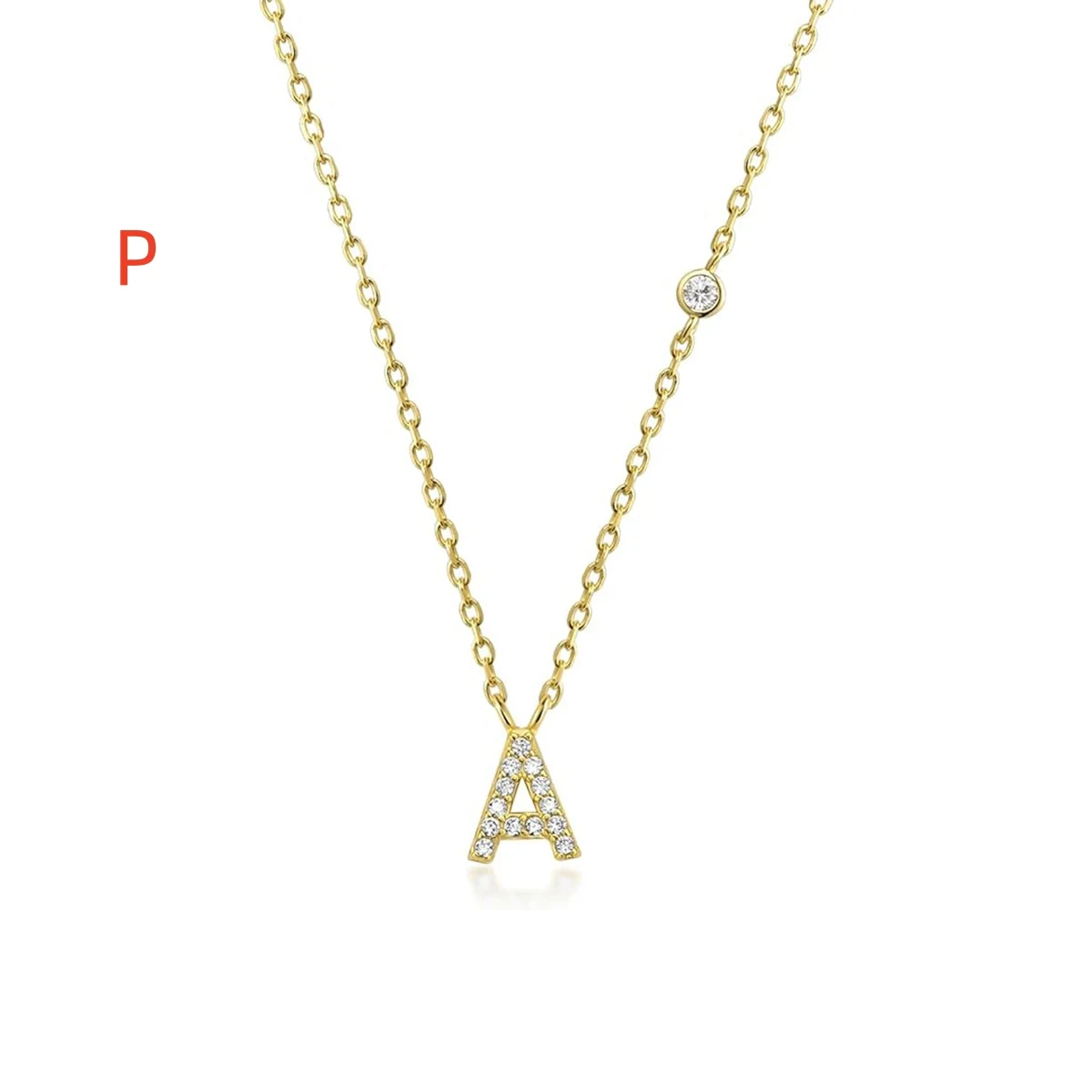 Title 22, Mode sieraden luxe gouden kleur A-Z 26 letters ...