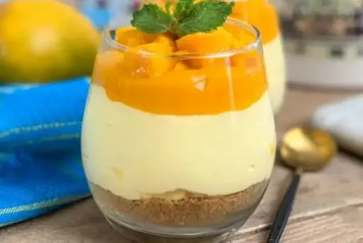 Mango Chessecake In Jar [1 Piece]