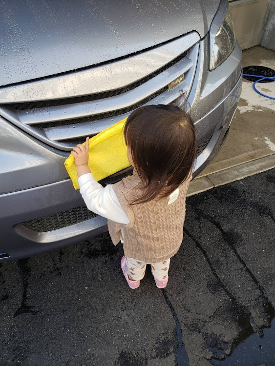 オデッセイの孫娘1号・入学式・小学1年生に関するカスタム事例の投稿画像2枚目