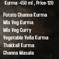 Mummy's Home Food menu 4