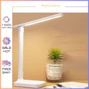 Đèn Học Để Bàn, Đèn Học Chống Cận Gấp Gọn Led Usb Cao Cấp, Cảm Ứng Thông Minh Dh01