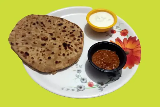 Chicken Keema Cheese Paratha