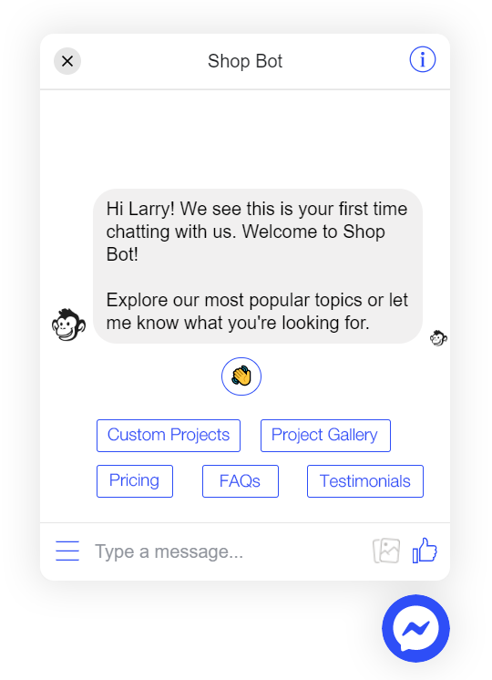 best live chat chatbot - MobileMonkey