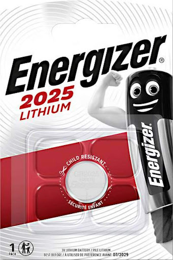 pile energizer CR2025 lithium