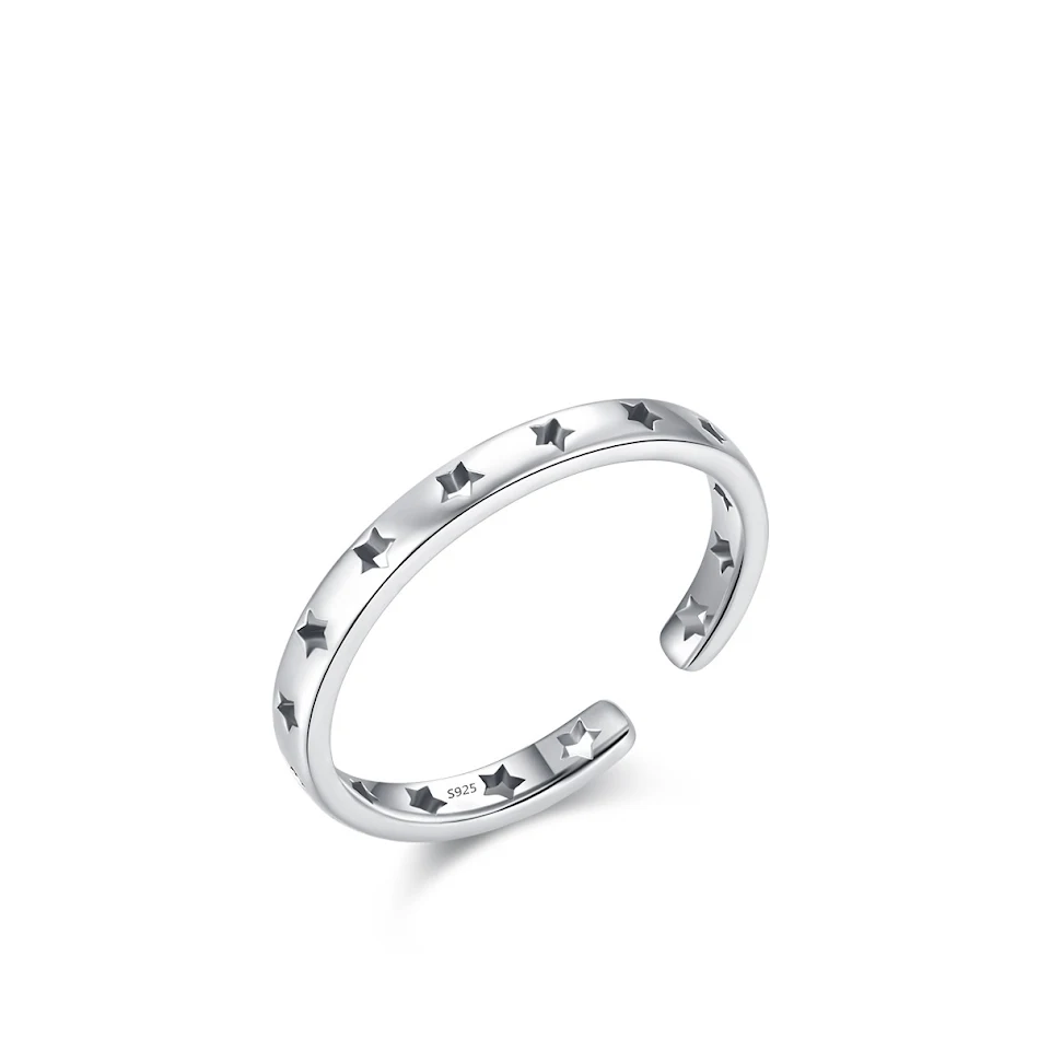 S925 Sterling Zilveren Ring Origineel Design Eenvoudig voor Dames