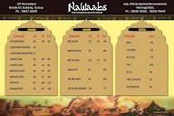 Nawaabs The Arabian Restaurant menu 4