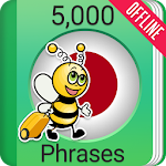 Cover Image of Descargar Speak Japanese - 5000 Phrases & Sentences 2.6.1 APK